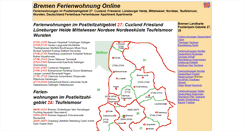 Desktop Screenshot of bremen.ferienwohnung-privat.biz